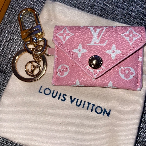 Pink fashion Monogram bag charm - Picture 2 of 6